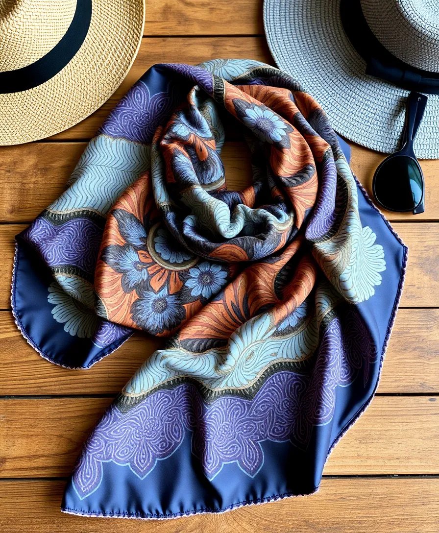 17 Wardrobe Essentials Every Stylish Woman Needs (You Won't Believe #5!) - 11. Silk Scarf