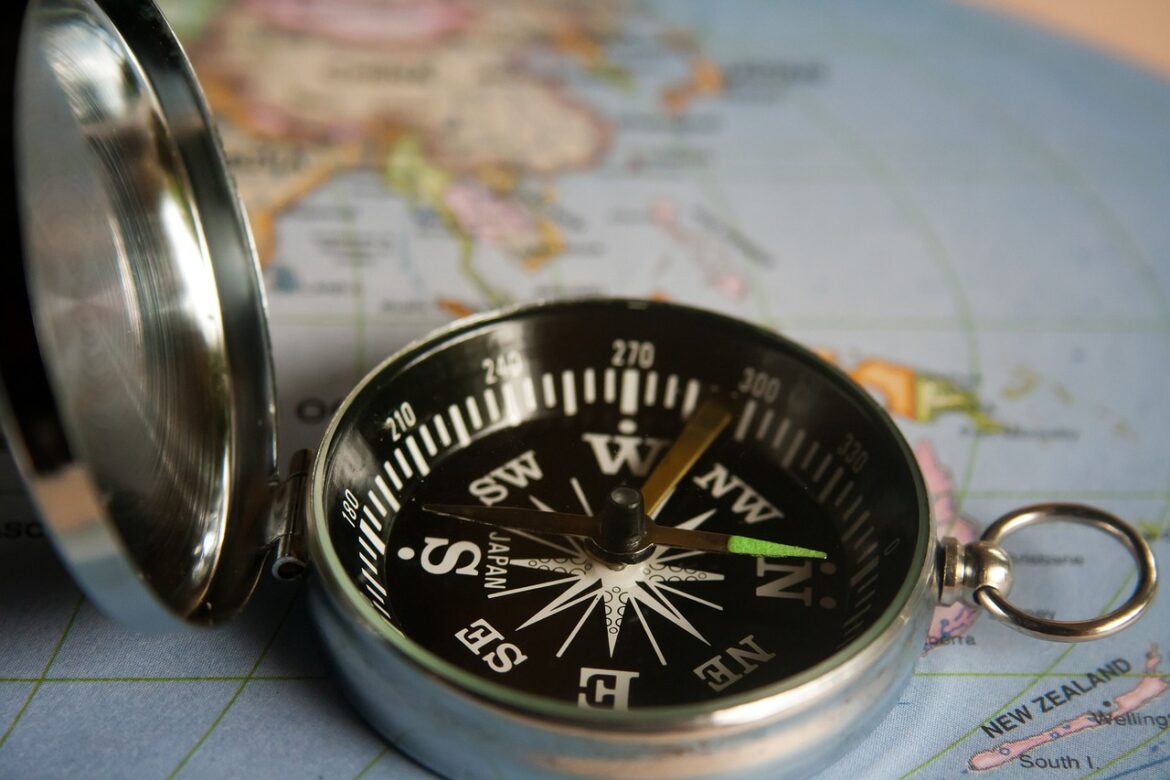 magnetic compass, navigation, direction